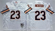 Chicago Bears #23 Devin Hester White Stitch Mitchell and Ness NFL Jersey