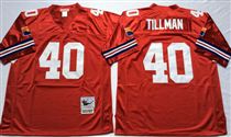 Arizona Cardinals #40 Pat Tillman Red Stitched Mitchell and Ness Jersey