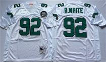 Philadelphia Eagles #92 Reggie White White  99TH Stitched Mitchell and Ness Jersey