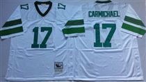 Philadelphia Eagles #17 Harold Carmichael White  99TH Stitched Mitchell and Ness Jersey