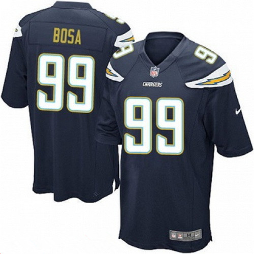 Stitched San Diego Chargers #99 Joey Bosa Navy Blue Team Color Elite Jersey