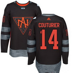 NHL North America Hockey #14 Sean Couturie Black 2016 World Cup of Hockey Stitched adidas WCH Game Jersey