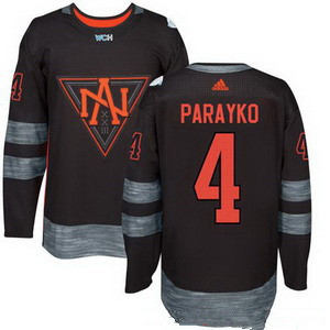 NHL North America Hockey #4 Colton Parayko Black 2016 World Cup of Hockey Stitched adidas WCH Game Jersey