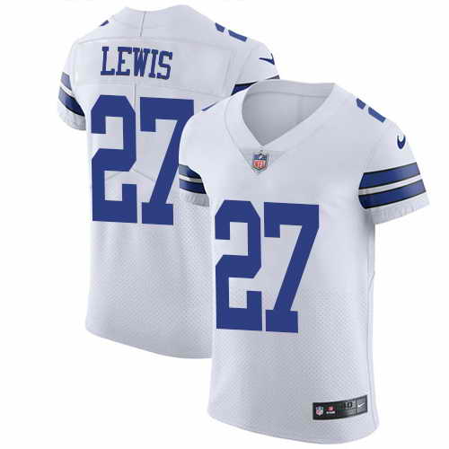 Nike Cowboys #27 Jourdan Lewis Stitched White Men's Vapor Untouchable Player NFL Elite Jersey