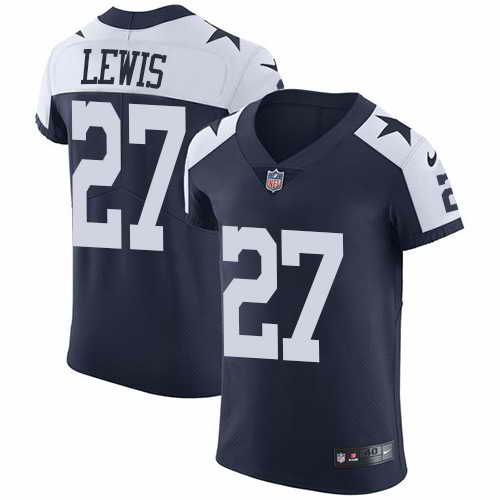 Nike Cowboys #27 Jourdan Lewis Stitched Navy Blue Men's Alternate Vapor Untouchable Elite Player NFL Jersey