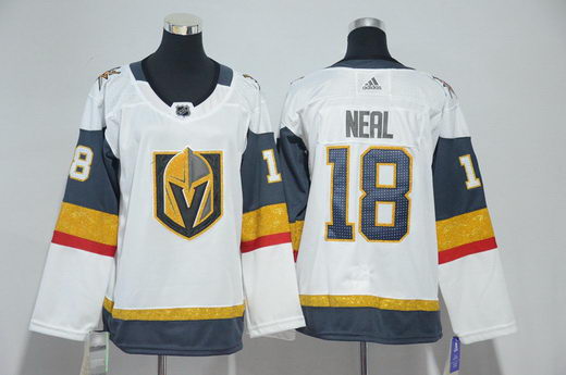 Youth Adidas Vegas Golden Knights 18 James Neal White Jersey