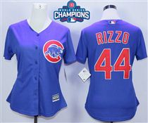 Cubs-44-Anthony-Rizzo-Royal-2016-World-Series-Champions-Women-New-Cool-Base-Jersey