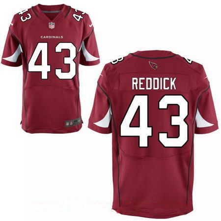 Men's 2017 NFL Draft Arizona Cardinals #43 Haason Reddick Red Stitched Nike Elite Jersey