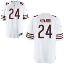 Nike Chicago Bears #24 Jordan Howard White Elite Stitched Jersey