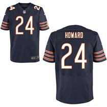 Nike Chicago Bears #24 Jordan Howard Blue Elite Stitched Jersey