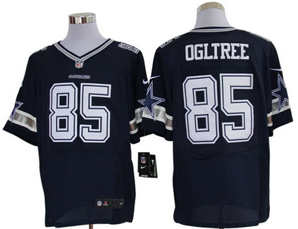 Size 60 4XL Kevin Ogletree Dallas Cowboys #85 Navy Blue Stitched Nike Elite NFL Jersey