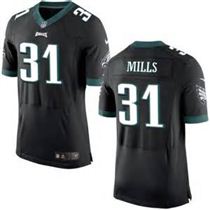 Nike Men's Philadelphia Eagles #31 Jalen Mills Black Alternate Stitched NFL New Elite Jersey