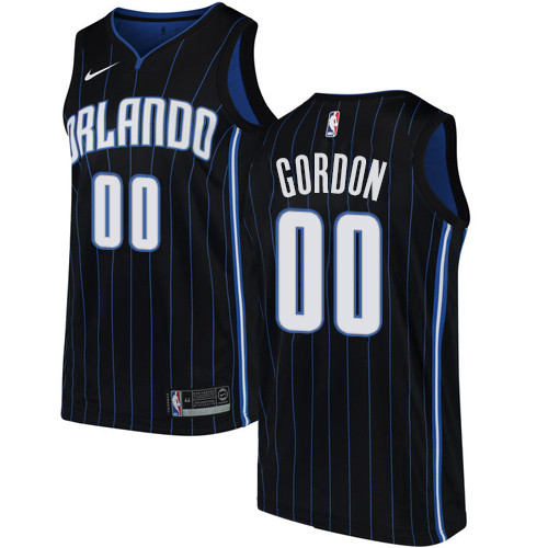 Nike Magic #00 Aaron Gordon Black NBA Swingman Association Edition Jersey