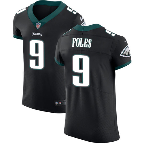 Nike Eagles Men's #9 Nick Foles Stitched Black Alternate NFL Vapor Untouchable Elite Jersey