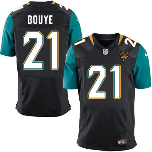 Nike Jaguars #21 A.J. Bouye Men's Stitched Black Alternate NFL Elite Jersey