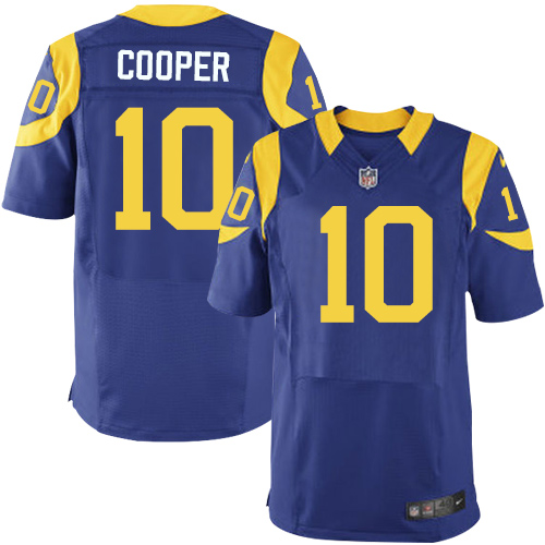 Nike Rams Men's #10 Pharoh Cooper Stitched Royal Blue Alternate NFL Elite Jersey