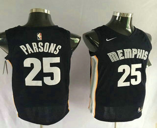 Nike Memphis Grizzlies #25 Chandler Parsons New Navy Blue 2017-2018 Men's Swingman Stitched NBA Jersey