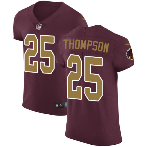 Nike Washington Redskins #25 Chris Thompson Burgundy Red Men's Stitched NFL Vapor Untouchable Elite Jersey