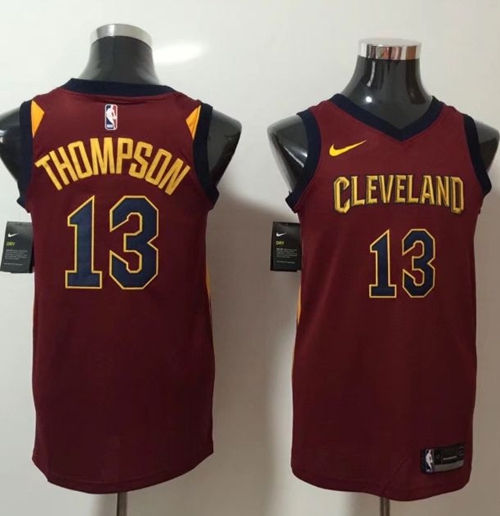 Nike Cleveland Cavaliers #13 Tristan Thompson Red NBA Swingman Icon Edition Men's Jersey