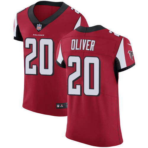Nike Atlanta Falcons #20 Isaiah Oliver Men's Stitched NFL Vapor Untouchable Elite Red Team Color Jersey