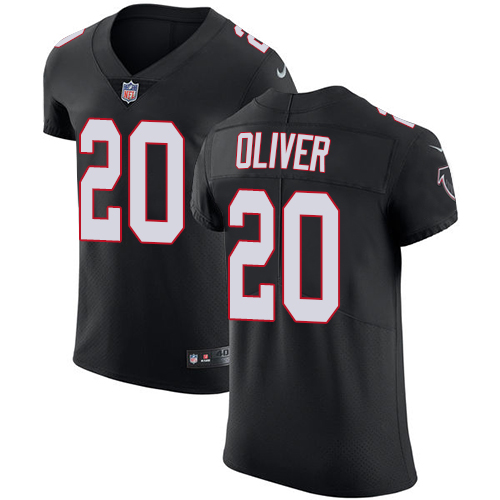 Nike Atlanta Falcons #20 Isaiah Oliver Alternate Men's Stitched NFL Vapor Untouchable Elite Black Jersey