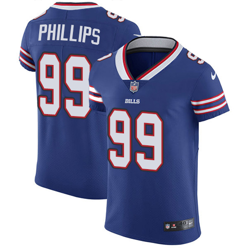 Nike Buffalo Bills #99 Royal Blue Harrison Phillips Team Color Men's Stitched NFL Vapor Untouchable Elite Jersey