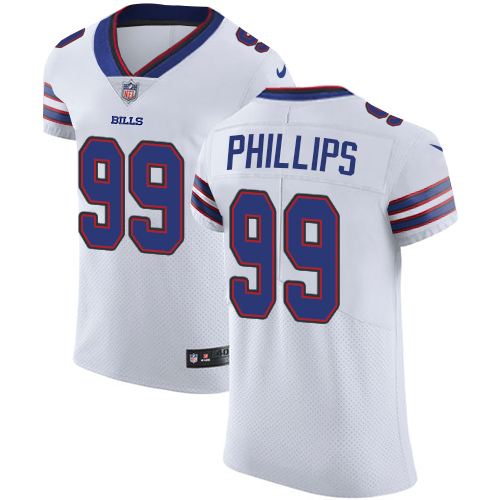 Nike Buffalo Bills #99 White Harrison Phillips Men's Stitched NFL Vapor Untouchable Elite Jersey