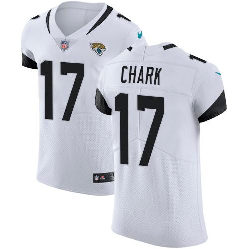 Nike Jacksonville Jaguars #17 DJ Chark Men's Stitched NFL Vapor Untouchable Elite White Jersey