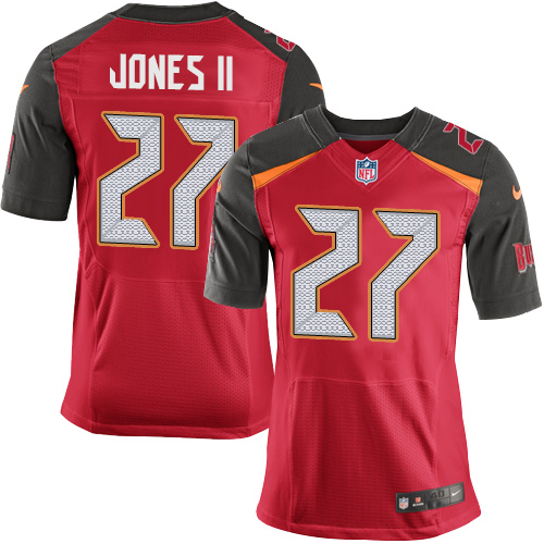 Nike Tampa Bay Buccaneers #27 Ronald Jones II Team Color Men's Stitched NFL New Elite Red Jersey