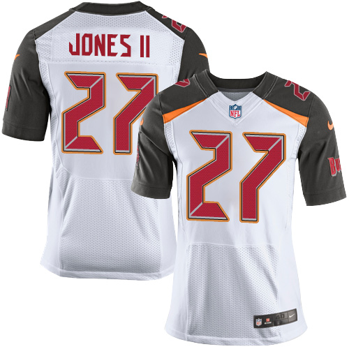 Nike Tampa Bay Buccaneers #27 Ronald Jones II Men's Stitched NFL New Elite White Jersey