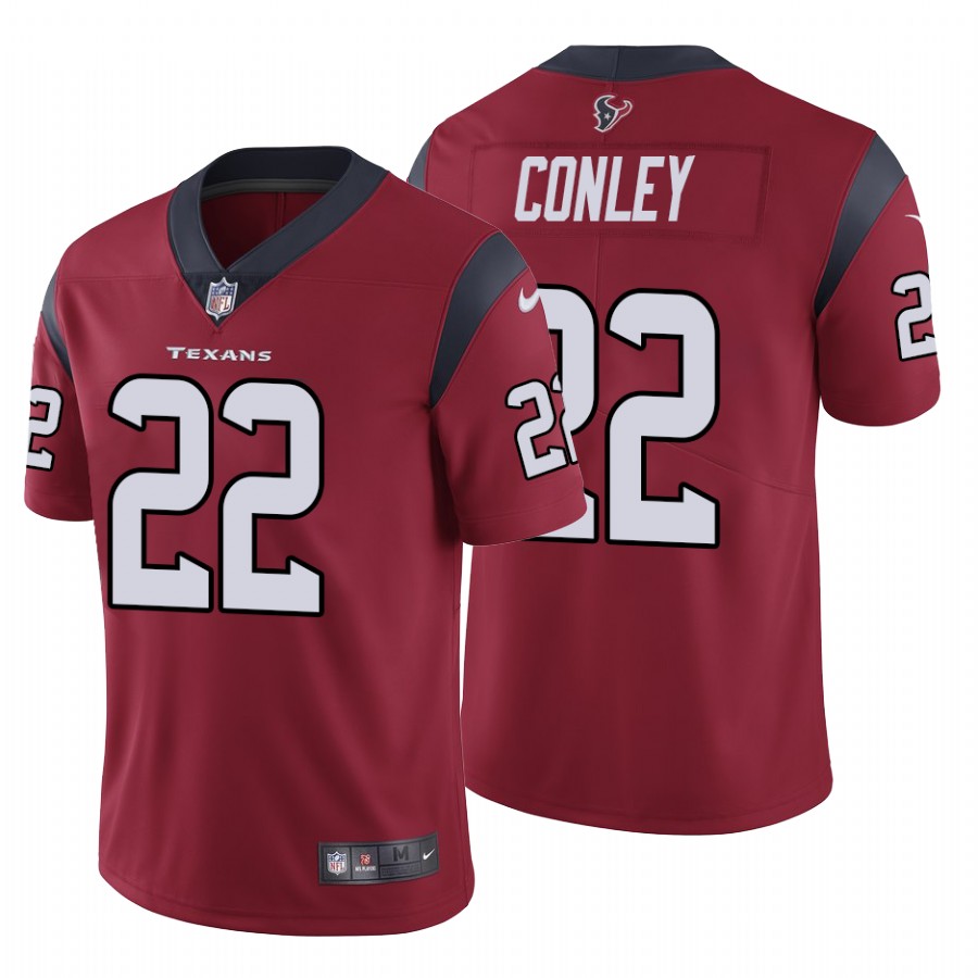 Nike Texans #22 Gareon Conley Men's Red Vapor Untouchable Limited NFL 100 Jersey