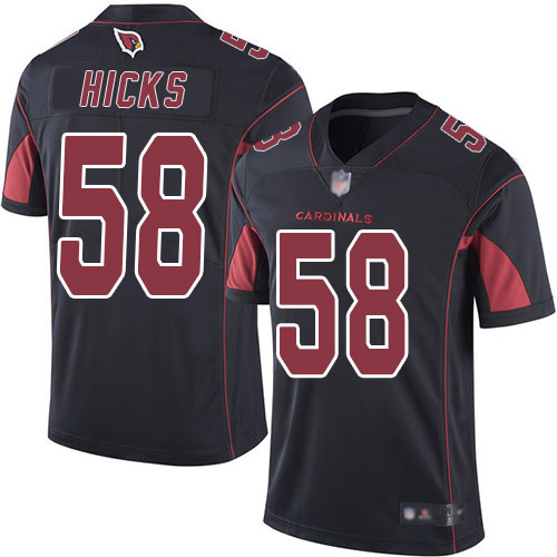 Cardinals #58 Jordan Hicks Black Men's Stitched Football Vapor Untouchable Limited Jersey