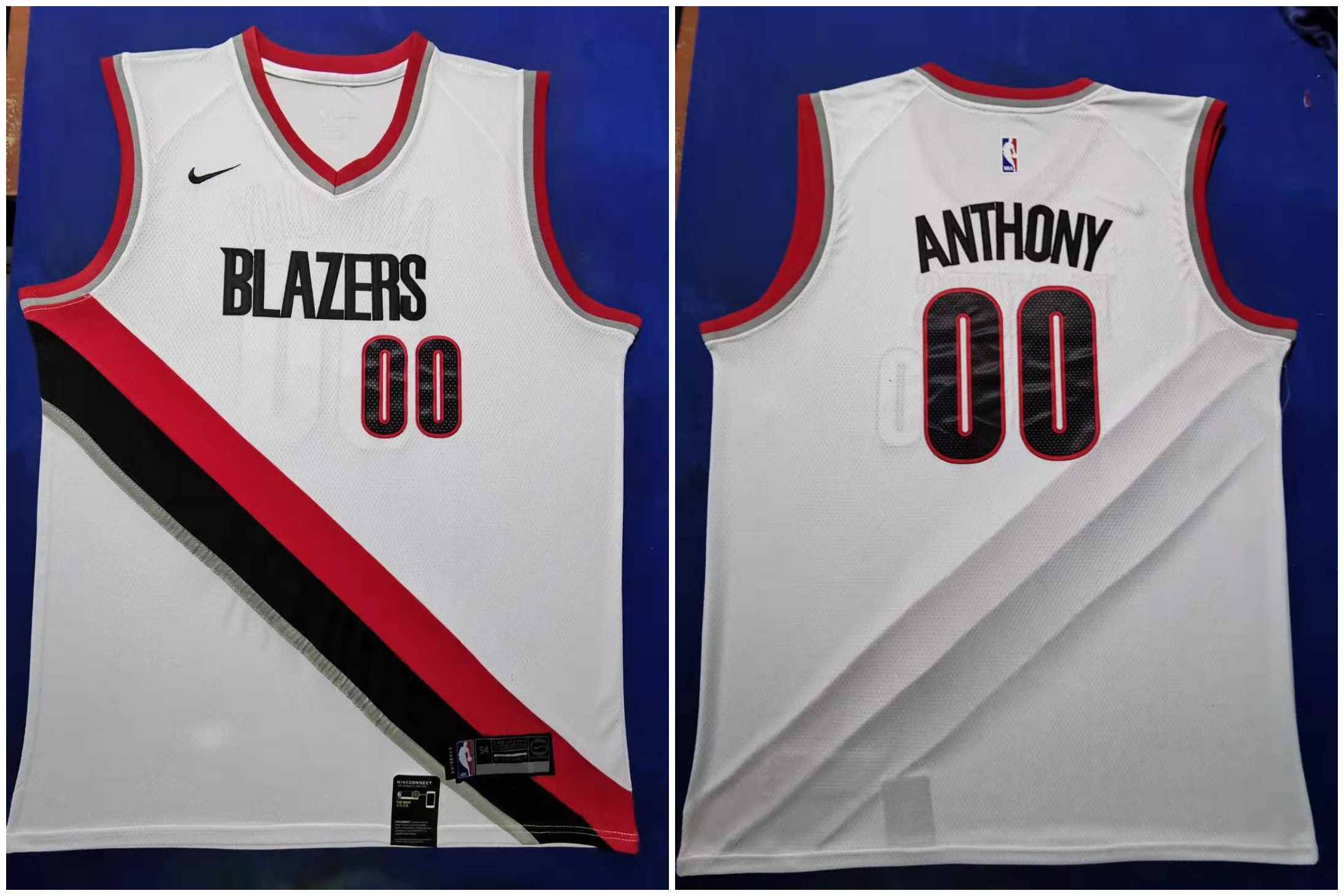 Blazers #0 Damian Lillard White 2019-20 Nike Swingman Jersey