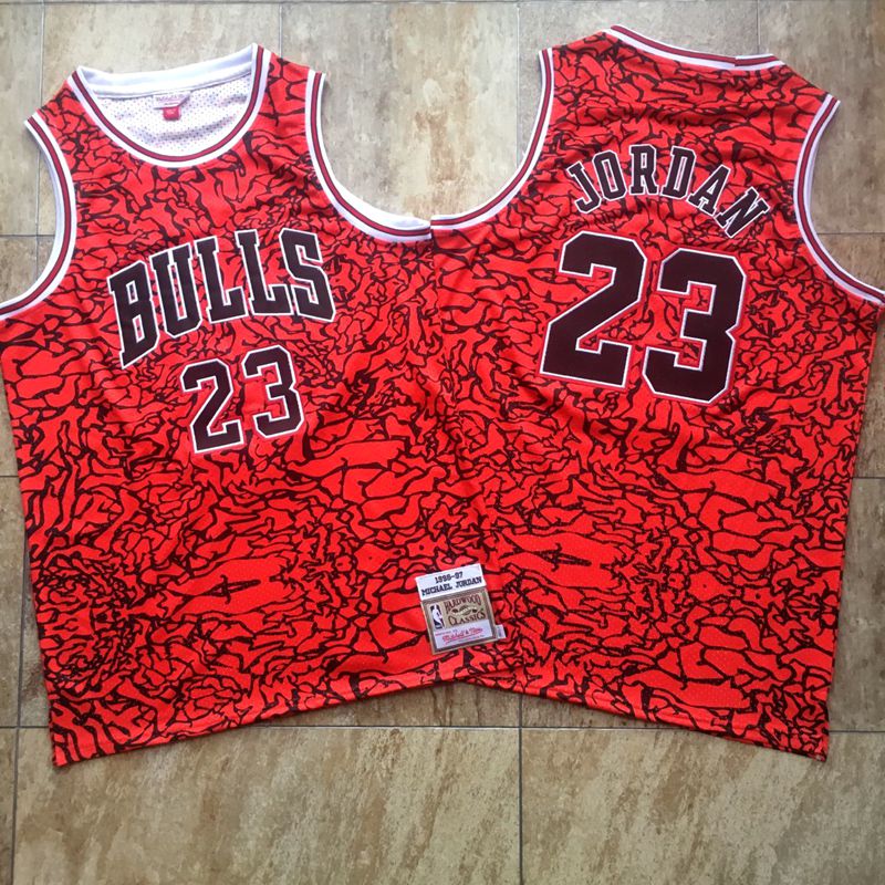 Bulls #23 Michael Jordan Black 1996-97 Hardwood Classics Jersey