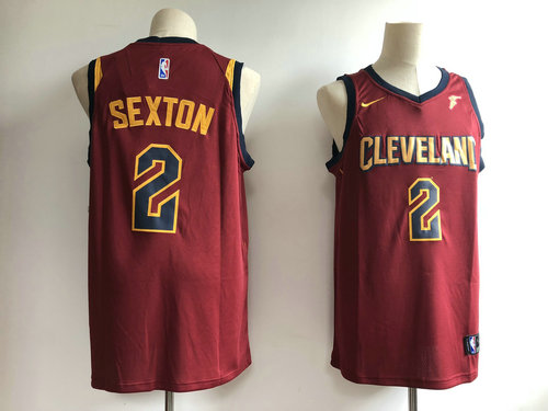 Men's Cleveland Cavaliers #2 Collin Sexton Swingman Icon Edition Jersey