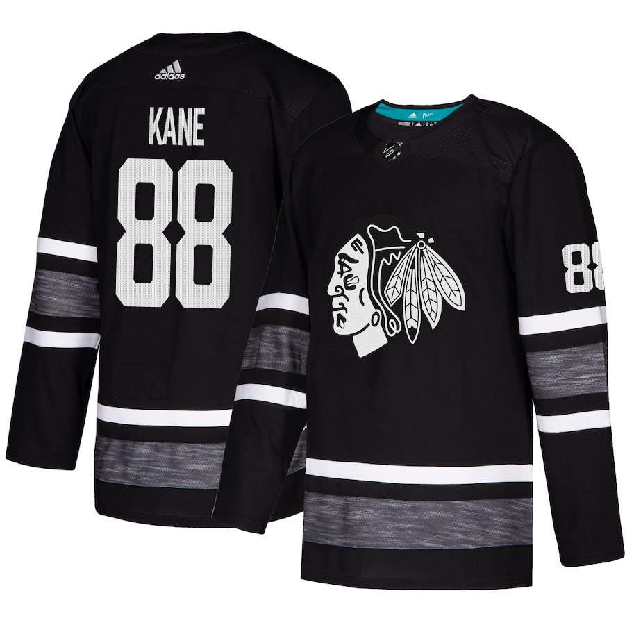 Chicago Blackhawks #88 Patrick Kane Black Authentic 2019 All-Star Stitched NHL Jersey