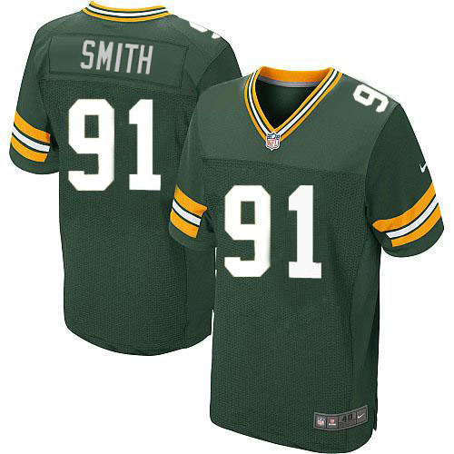 Nike Green Packers #91 Preston Smith Green Team Color Men's Stitched NFL Elite Jersey