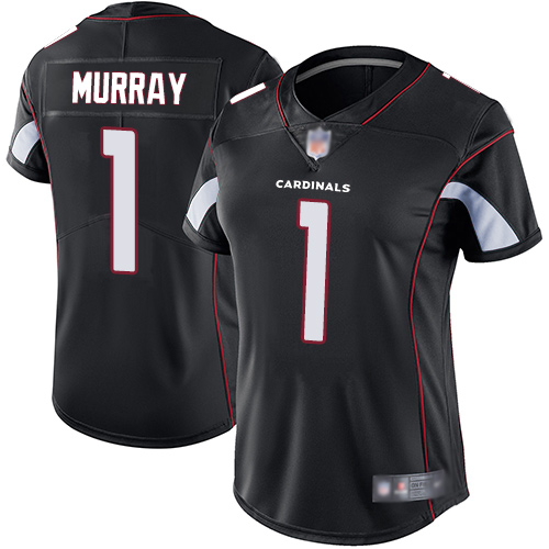 Nike Cardinals 1 Kyler Murray Black Women 2019 NFL Draft First Round Pick Vapor Untouchable 1Limited Jersey