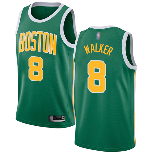 Celtics #8 Kemba Walker Green Basketball Swingman Earned Edition