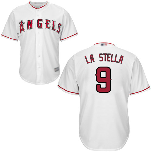 Angels of Anaheim #9 Tommy La Stella White New Cool Base Stitched
