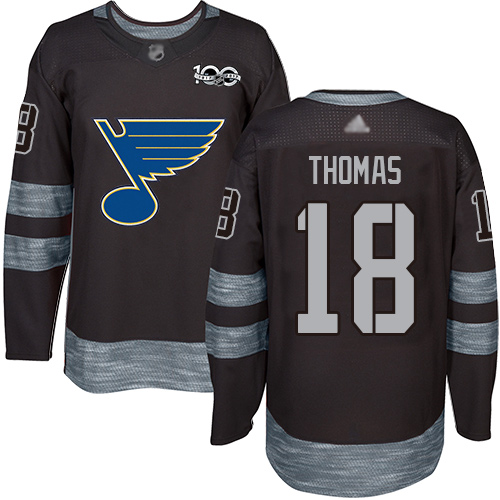 Blues #18 Robert Thomas Black 1917-2017 100th Anniversary Stitched