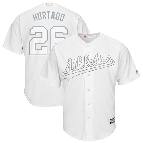 Athletics #26 Matt Chapman White Hurtado Players Weekend Cool
