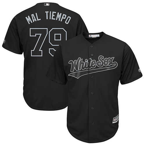 White Sox #79 Jose Abreu Black Mal Tiempo Players Weekend Cool