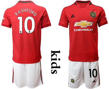 2019-20 Manchester United 10 RASHFORD Youth Home Soccer