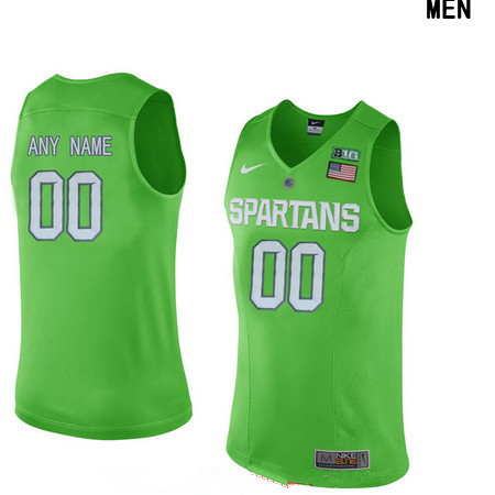 Women's Michigan State Spartans Custom Nike College Basketball