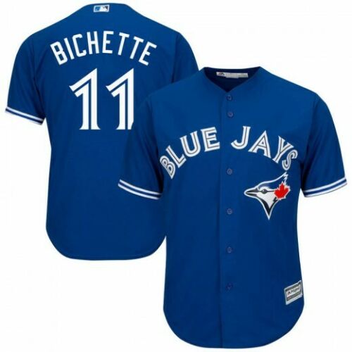 Blue Jays #11 Bo Bichette Blue Cool Base Jersey