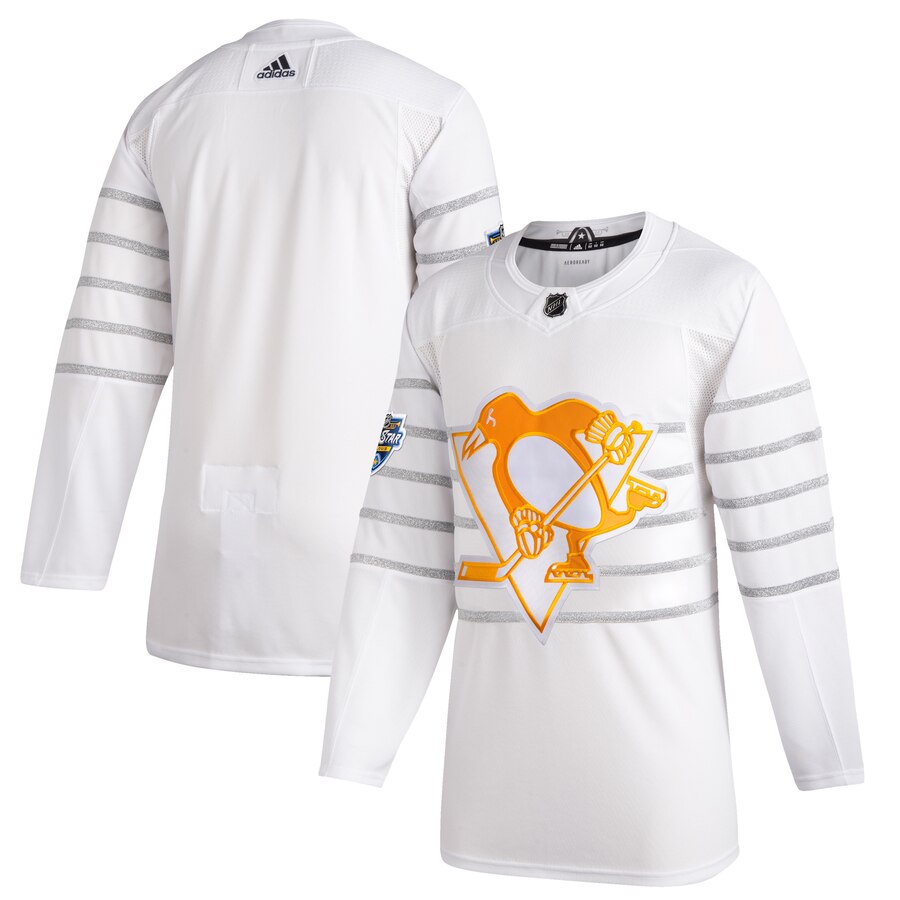 Penguins Blank White 2020 NHL All-Star Game Adidas Jersey