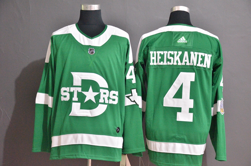 Stars #4 Miro Heiskanen Green 2020 Winter Classic Adidas Jersey