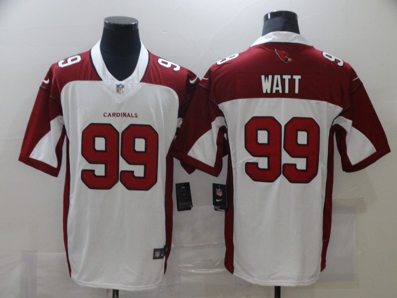 Men's Arizona Cardinals #99 J. J. Watt White 2021 Vapor Untouchable Stitched NFL Nike Limited nfl Jersey