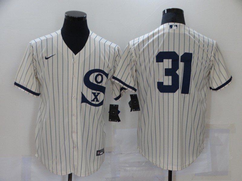 Men's Chicago White Sox #31 Liam Hendriks 2021 Cream Field of Dreams Cool Base Stitched Nike MLB Jersey